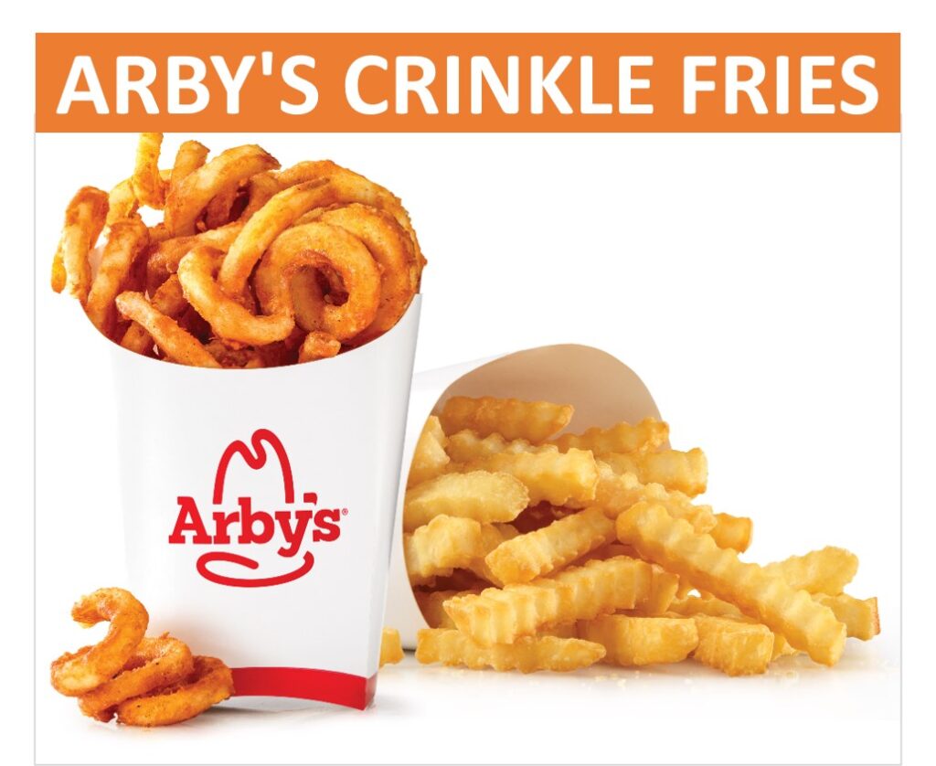arby's crinkle fries