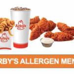 Arby's allergen menu