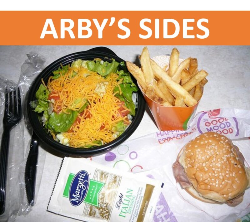 Arby's sides menu