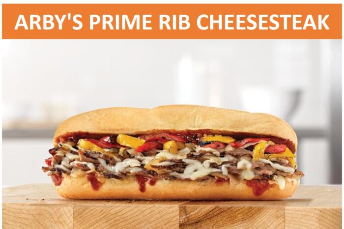 Arby's prime rib cheesesteak